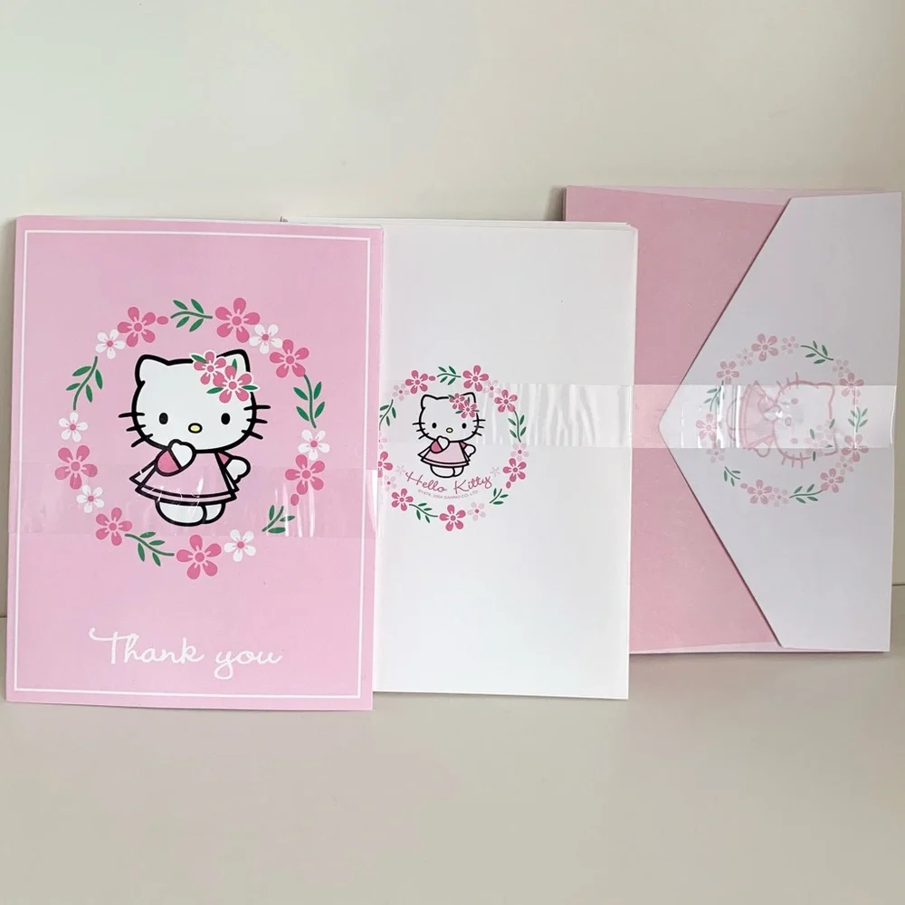 Vintage New y2k Hello kitty card set